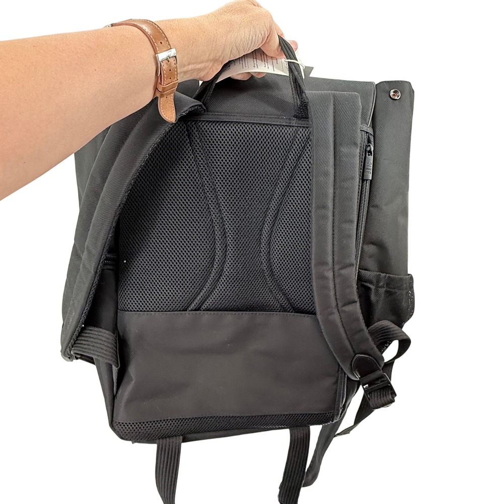 BEIS The Hanging Backpack Black BEIS321094 Travel Laptop Bag NWT - Picture 7 of 7